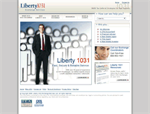 Tablet Screenshot of liberty1031.com